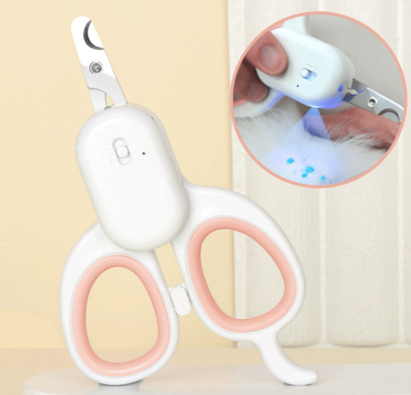 Pakeway T9 Cat Nail Clipper (with LED)-Pink