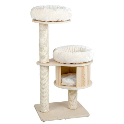 HONEYPOT CAT Solid Wood Cat Tree - 170464 (120cm) Arrive within 3 months.