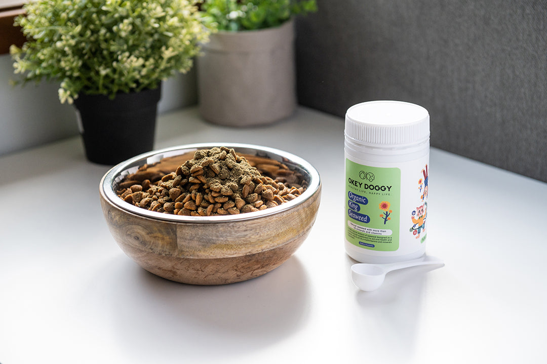 OKEY DOGGY Organic King Seaweed For Cats & Dogs 200g EXPIRY 10/2024
