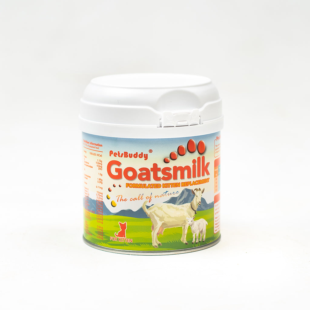 PetsBuddy GoatsMilk Formulated Kitten Replacement 210g