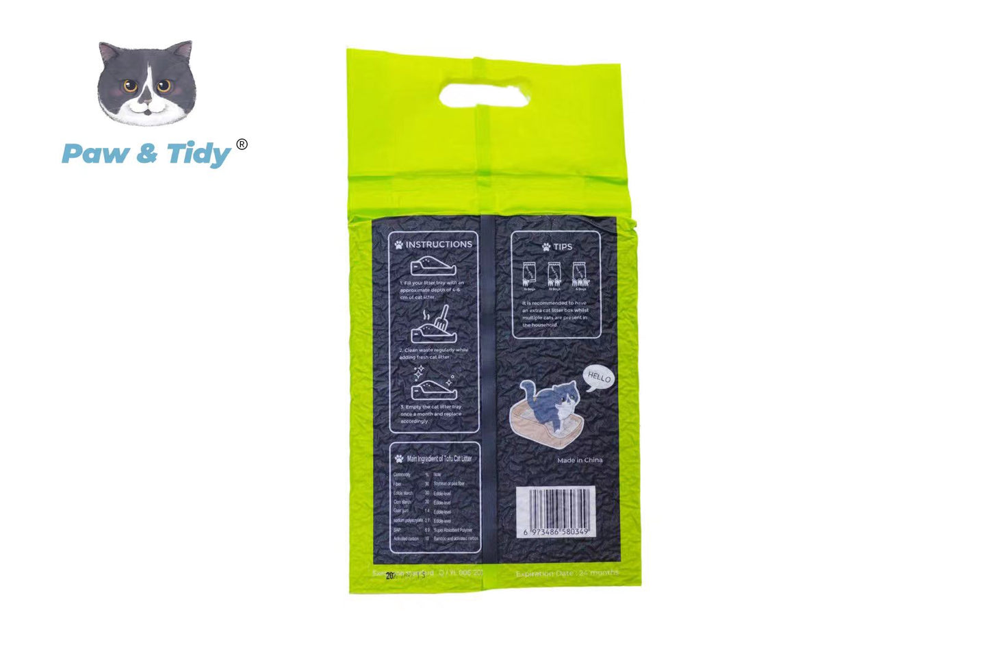 Paw&Tidy Tofu Cat Litter