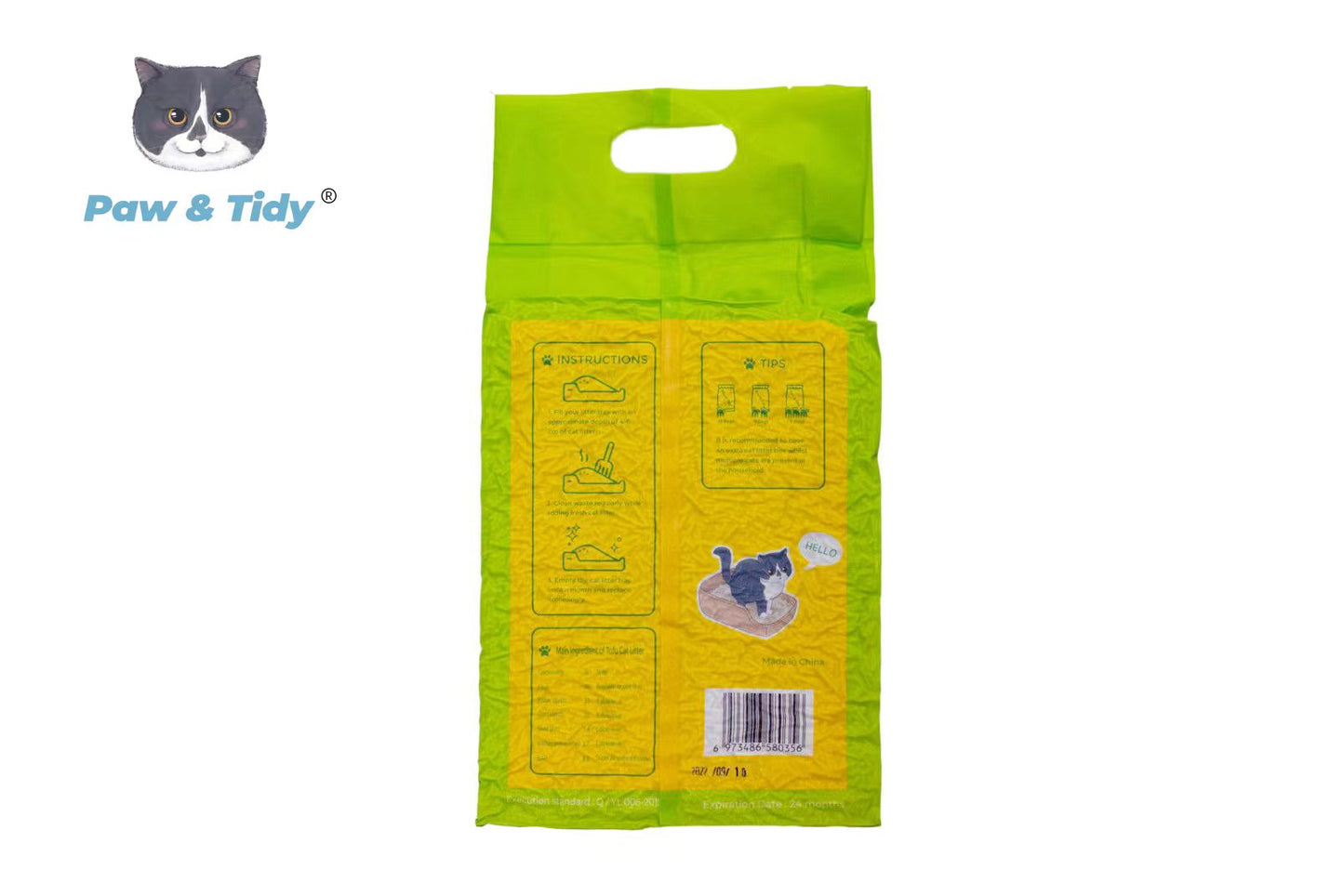 Paw&Tidy Tofu Cat Litter