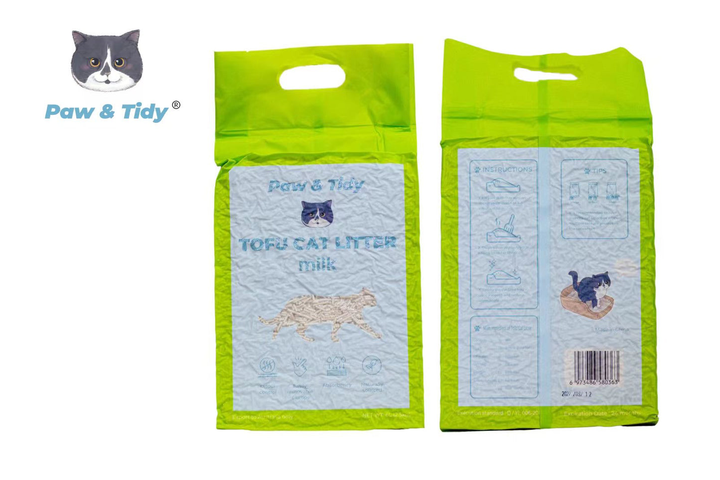 Paw&Tidy Tofu Cat Litter
