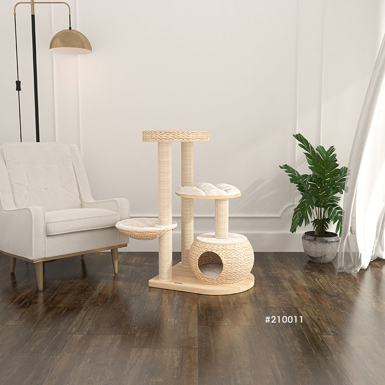 HONEYPOT CAT Solid Wood Cat Tree - 210011 (102cm)