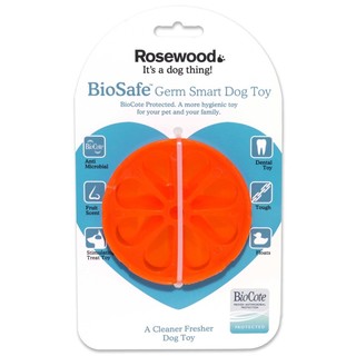 Rosewood BioSafe Germ Smart Dog Toy Lemon / Orange - ChokyoPetStore