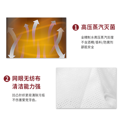 KOJIMA Pet Oral Cleaning Wetsheet