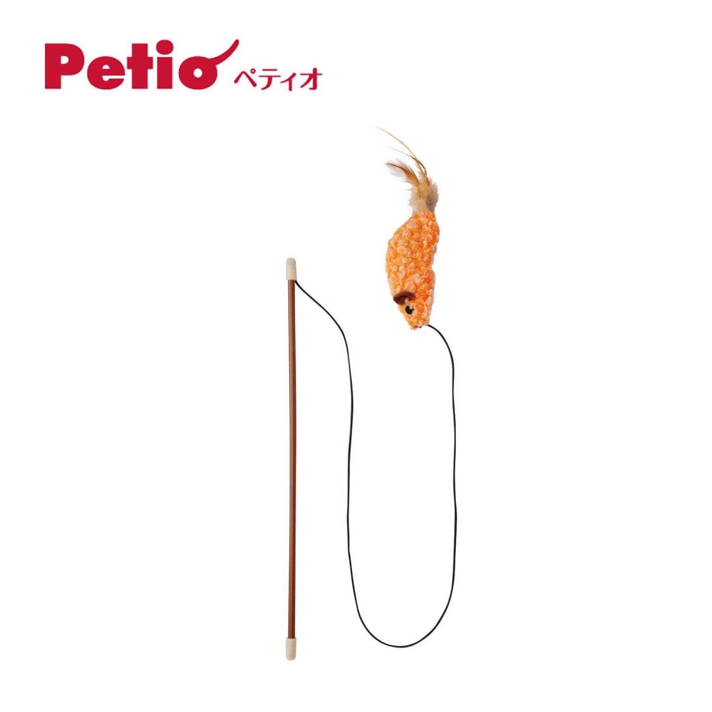 Petio CAT TOY Cat Teaser Wand Kerigurumi Kissy Mouse