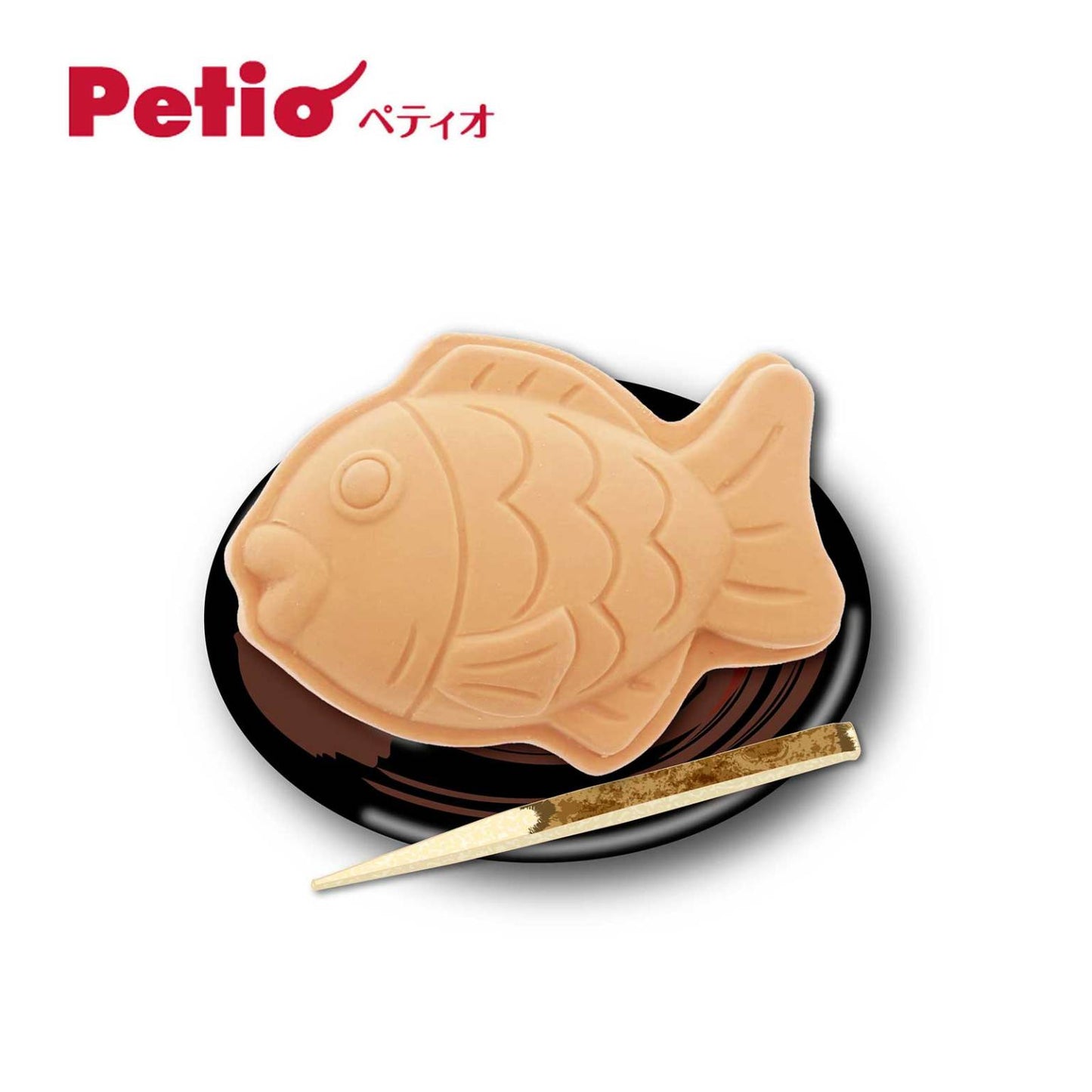 Petio Inuya Japanese Confectionery Latex Taiyaki Squeaky Dog Toy