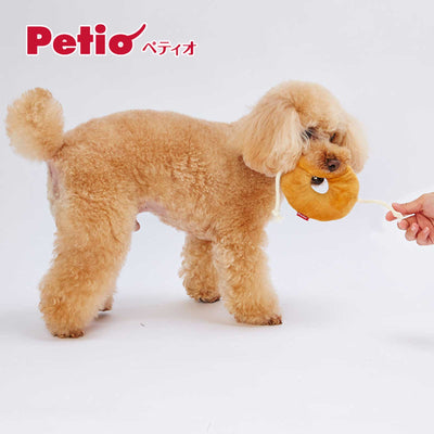Petio Bakery Series Bagel Plush Squeaky Dog Toy