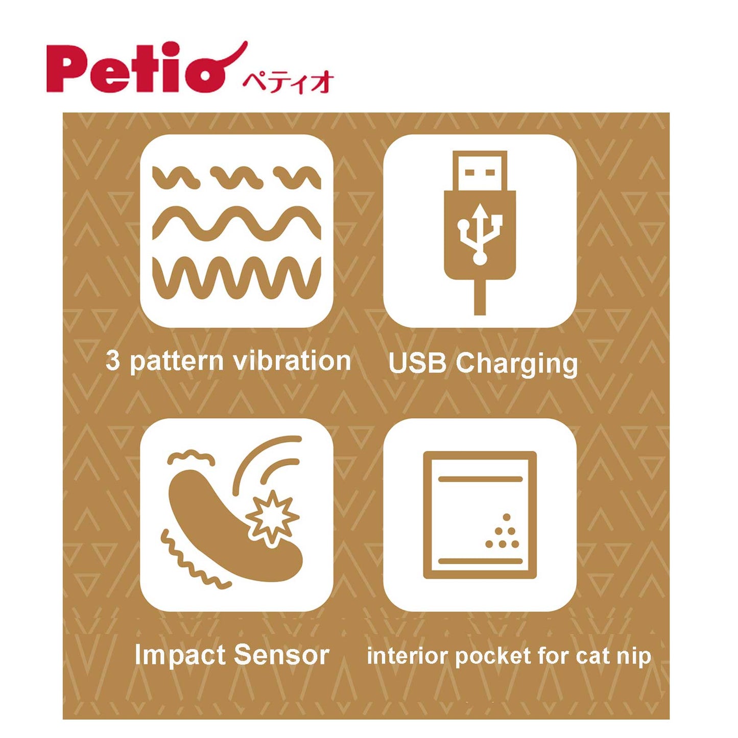 Petio Electric Dancing Kerigurumi Haniwa Cat Toy