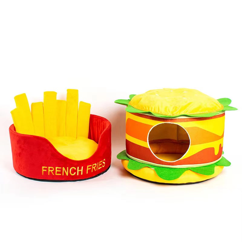 Burger Cat Bed Bundi Pet Supplies