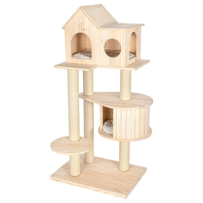 HONEYPOT CAT® Solid Wood Cat Tree 143cm #200185.Arrive within 3 weeks