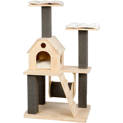 HONEYPOT CAT Solid Wood Cat Tree - 160037 (125cm).Arrive within 3 weeks