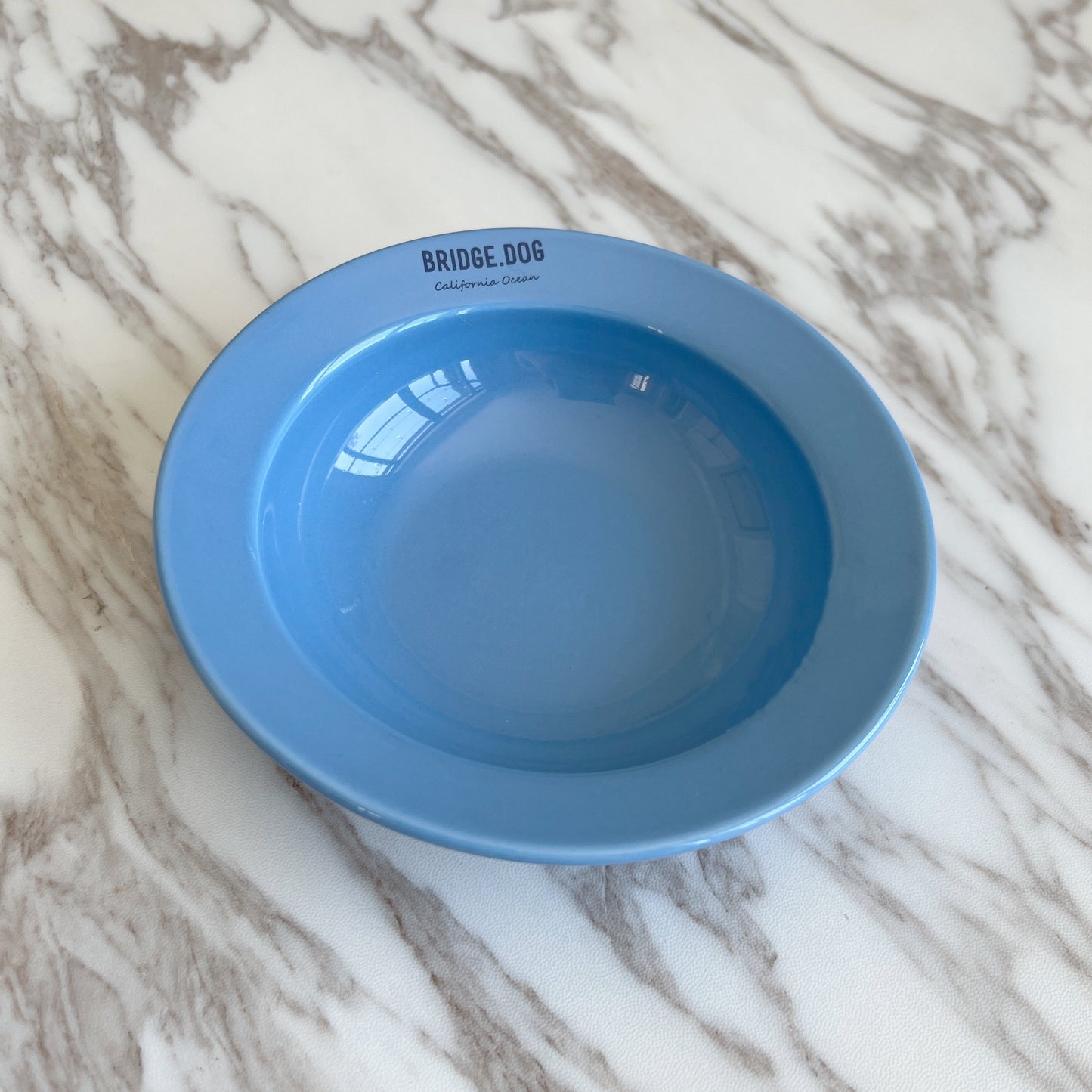 BRIDGE DOG MINI DISH CALIFORNIA OCEAN BLUE