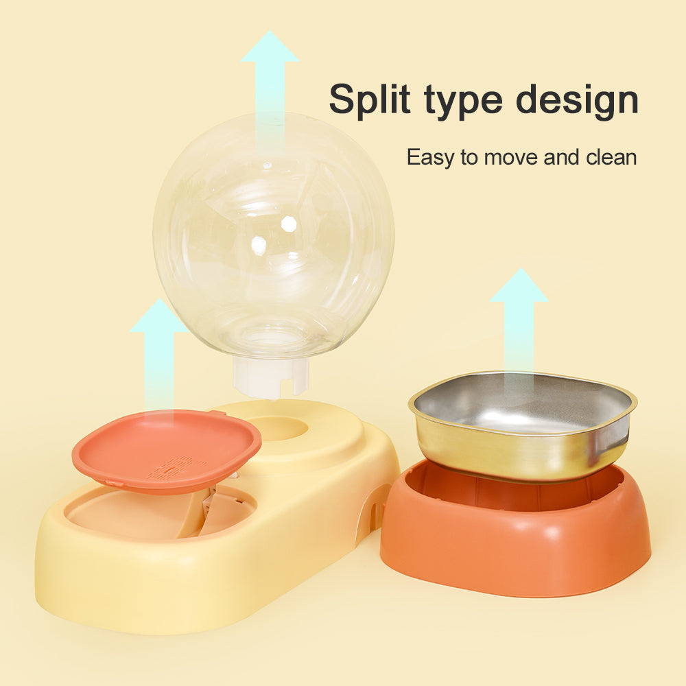 Petpure Pakeway "The Deep-sea Pearl" Pet Food Drinking bowl-Yellow
