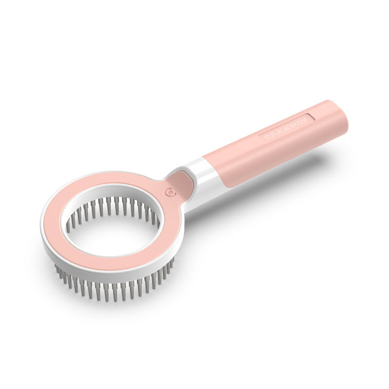 Petpure Magnifier Pet Comb-Peach