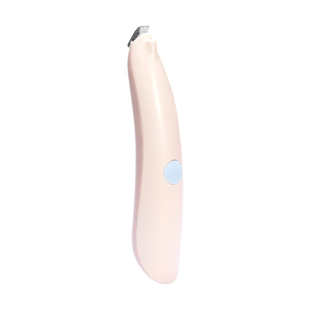 Petpure Pakeway Quiet Electric Pet Hair Trimmer-USB Power charge & with Lamp-Pink