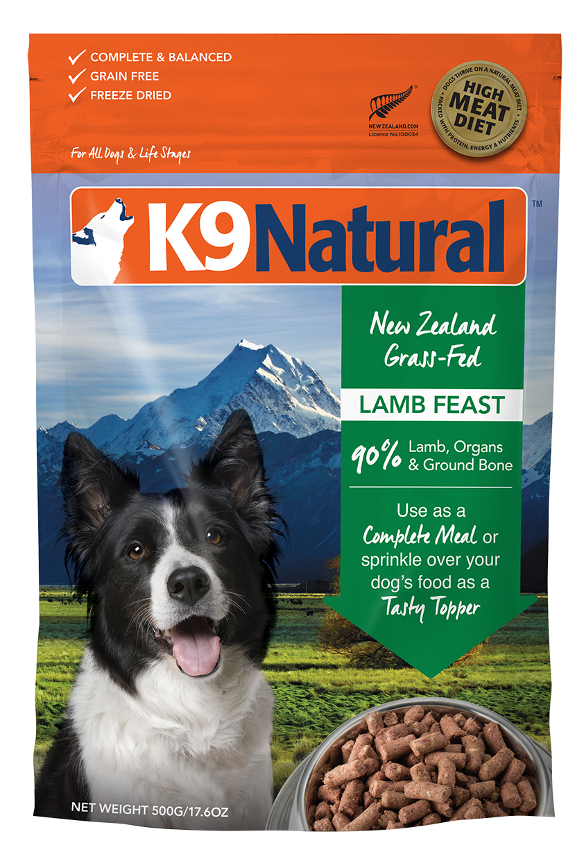 K9 Natural Freeze Dried Lamb Feast Bundi Pet Supplies