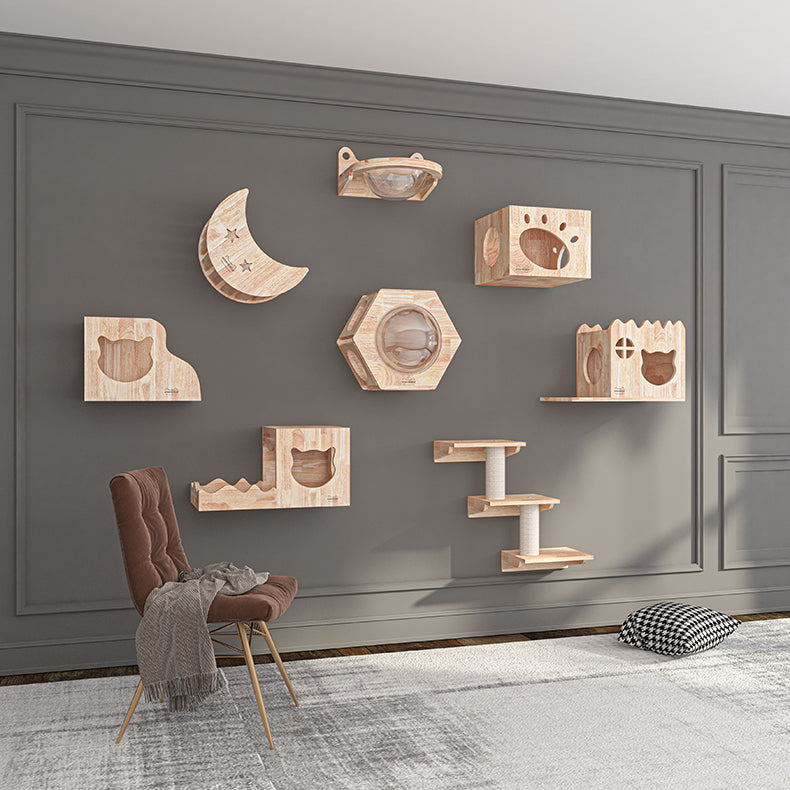 HONEYPOT CAT Solid Wood Cat Tree - Q2.Arrive within 3 weeks