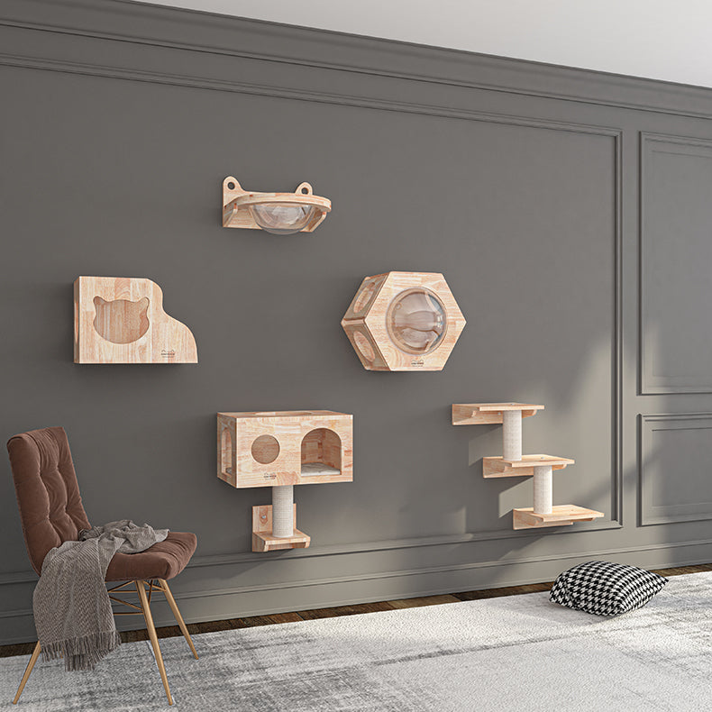 HONEYPOT CAT Solid Wood Cat Tree - Q2.Arrive within 3 weeks