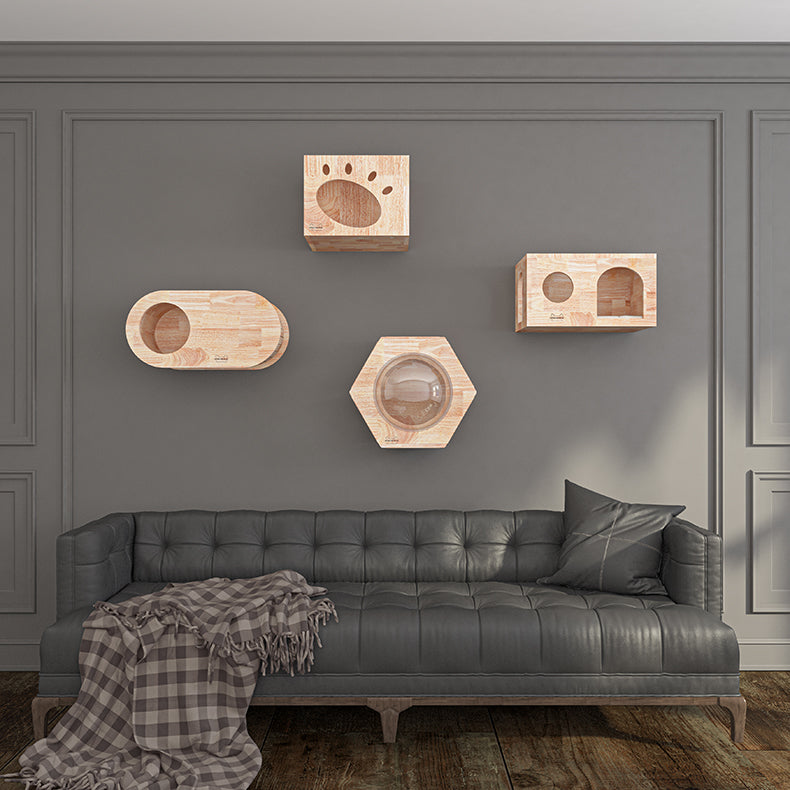 HONEYPOT CAT Solid Wood Cat Tree - Q2.Arrive within 3 weeks