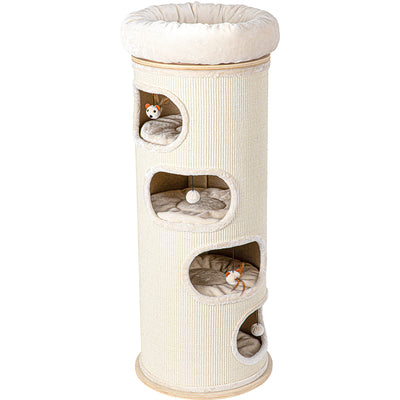 HONEYPOT CAT® Solid Wood Cylinder Cat Tree #2504