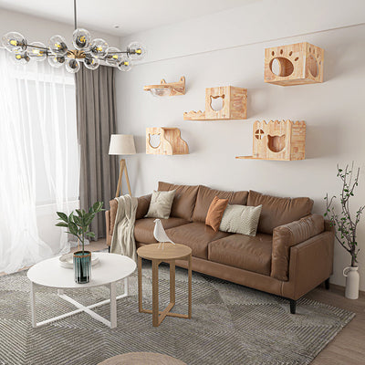 HONEYPOT CAT Solid Wood Cat Tree - Q3