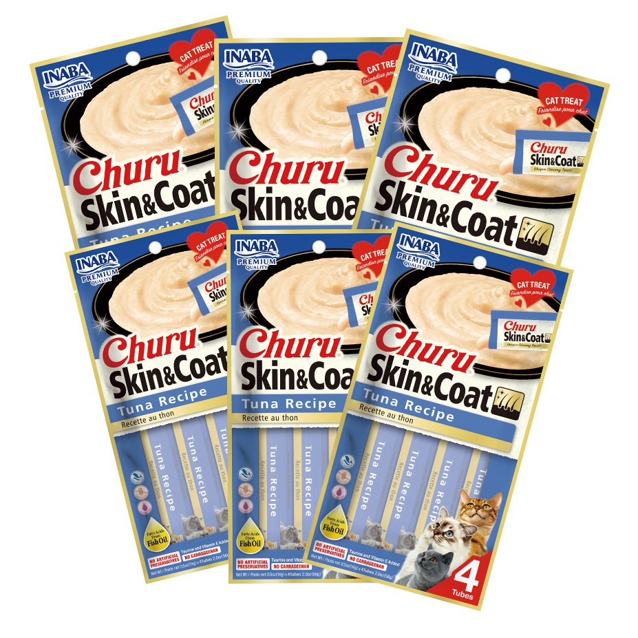 Churu Skin & Coat Tuna Recipe