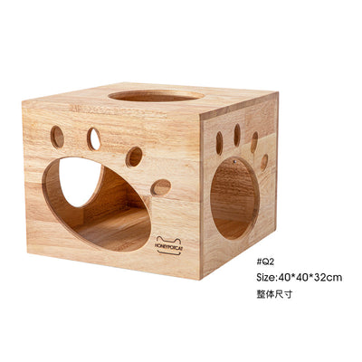 HONEYPOT CAT Solid Wood Cat Tree - Q2.Arrive within 3 weeks