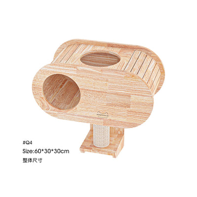 HONEYPOT CAT Solid Wood Cat Tree - Q4. Arrive within 3 weeks