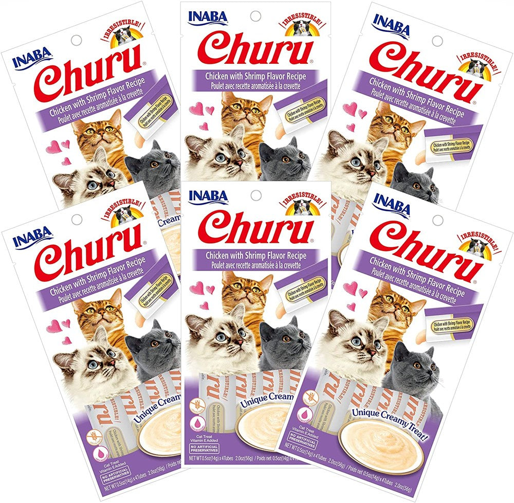 Inaba- Churu Chicken with Shrimp Flavor Recipe