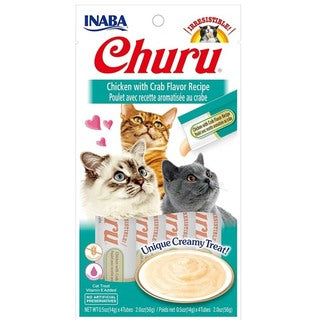 Inaba- Churu Chicken with Crab Flavor Recipe