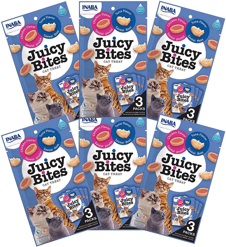 Inaba- Juicy Bites Tuna & Chicken Flavor