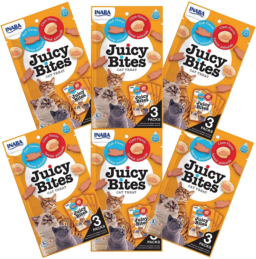 Inaba- Juicy Bites Fish & Clam Flavor