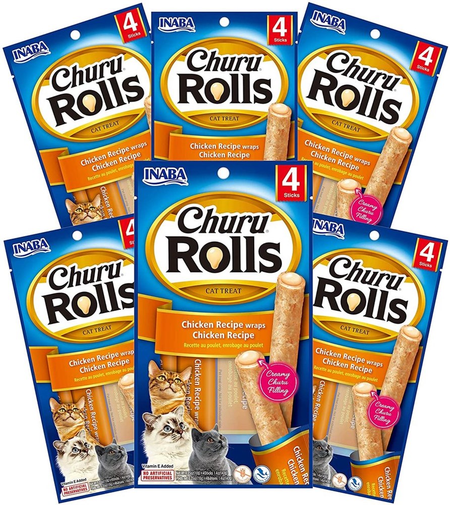 Inaba- Churu Roll Chicken Recipe Wraps Chicken Recipe