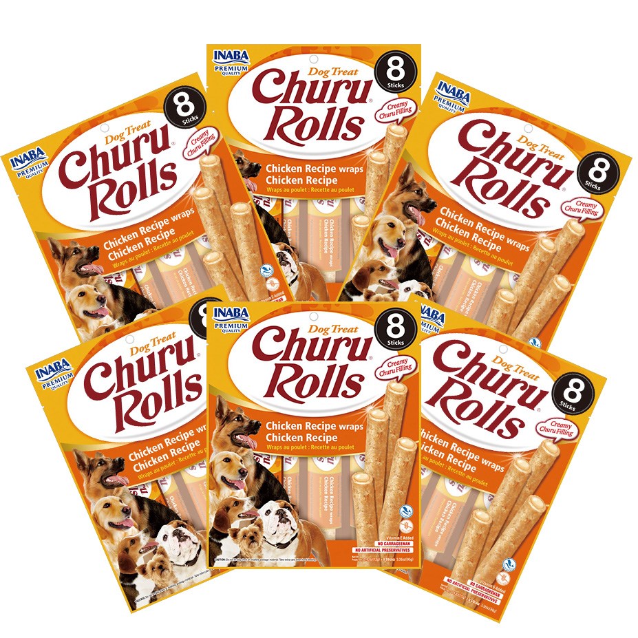 Inaba- Churu Rolls Chicken Recipe wraps Chicken Recipe