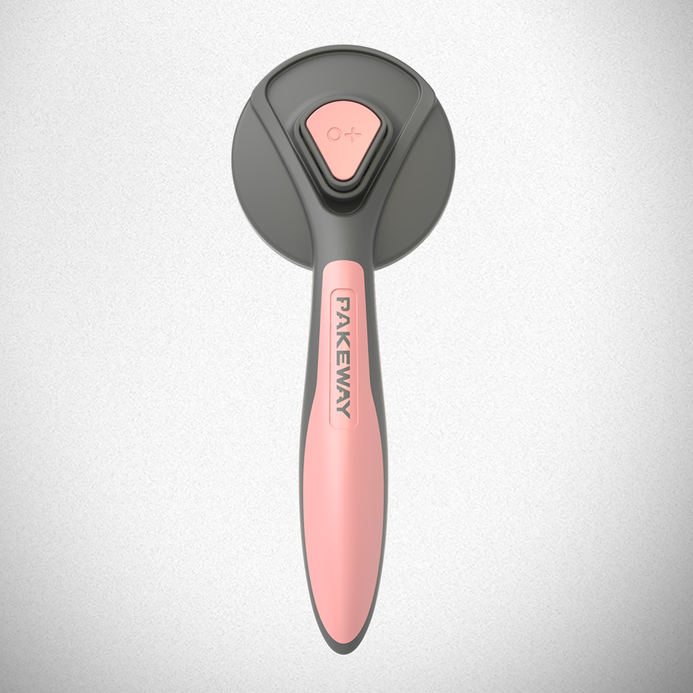 Petpure T9 Self-Cleaning Slicker Brush-Pink