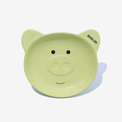 BRIDGE.DOG Piggy Dish Green (Matte) - Chokyo Pet