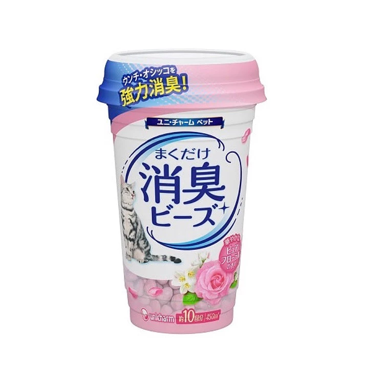 Gaines Cat Litter Floral Scent Deodorant Beads