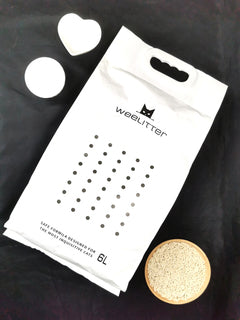 WEELITTER Tofu Cat Litter 6L/2.5KG Value pack (Pack of 6)