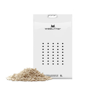 WEELITTER Tofu Cat Litter 6L/2.5KG Value pack (Pack of 6)