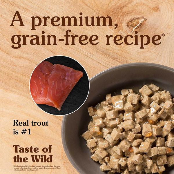 TASTE OF THE WILD Canyon River Feline® Formula with Trout & Salmon in Gravy