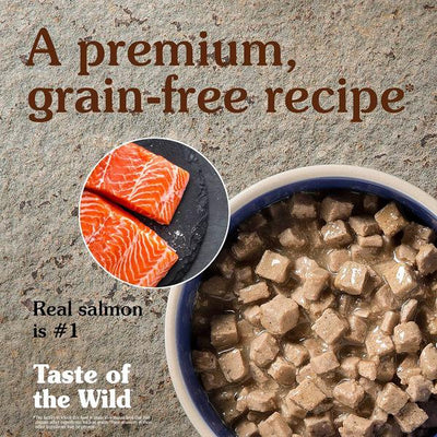 TASTE OF THE WILD Rocky Mountain Feline® Formula with Salmon & Roasted Venison in Gravy