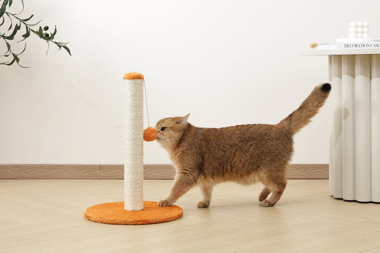 MY FIRST CAT TREE Pompom Orange