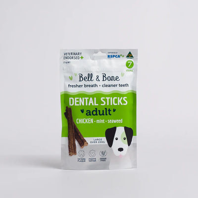 Bell & Bone - Dental Sticks - Chicken, Mint and Seaweed - Small 126g