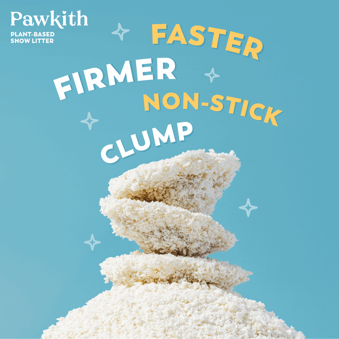Pawkith Plant-Based Snow Litter - ChokyoPetStore