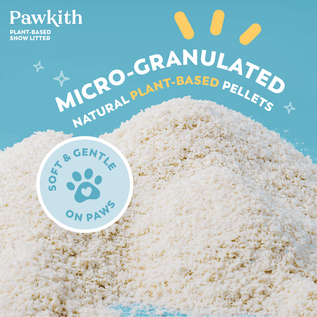 Pawkith Plant-Based Snow Litter - ChokyoPetStore