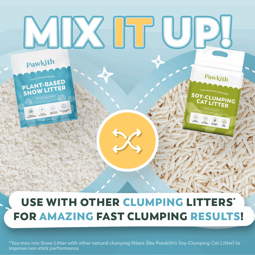 Pawkith Plant-Based Snow Litter - ChokyoPetStore