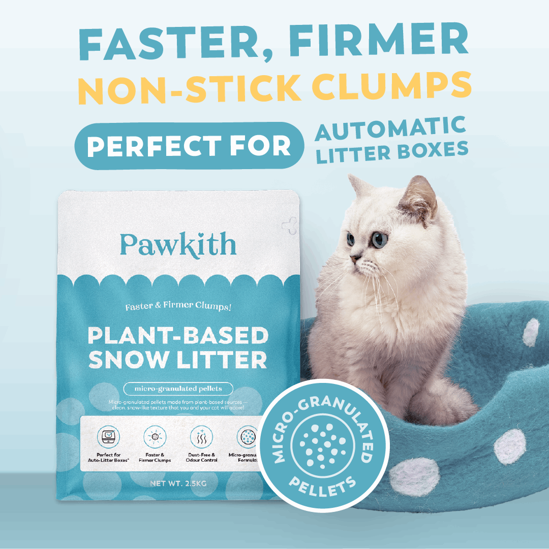 Pawkith Plant-Based Snow Litter - ChokyoPetStore
