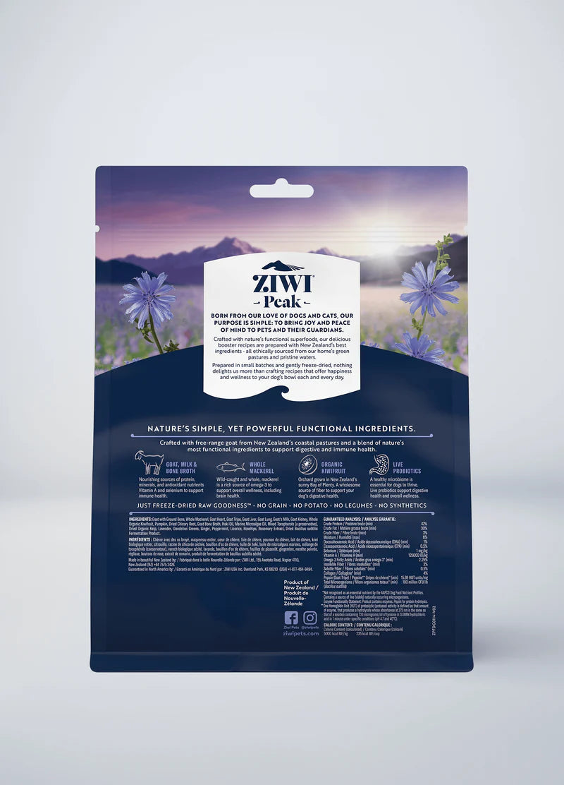 ZIWI Peak Freezel Dried Boosters Gut & Immunity Dog Food